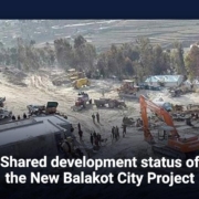 Shared development status of the New Balakot City Project