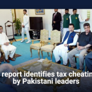 A report identifies tax cheating by Pakistani leaders