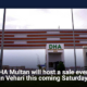 DHA Multan will host a sale event in Vehari this coming Saturday