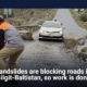 andslides are blocking roads in Gilgit-Baltistan