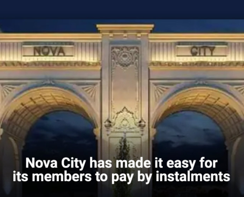 Nova City has made it easy for its members to pay by instalments