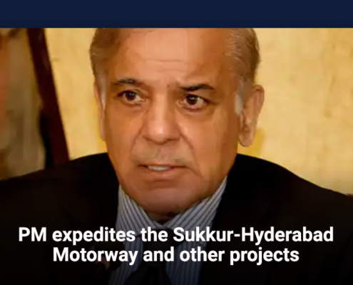 PM expedites the Sukkur-Hyderabad Motorway and other projects