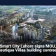 Smart City Lahore signs MOU, Boutique Villas building contract