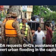 CDA requests GHQ's assistance to avert urban flooding in the capital