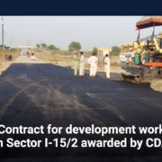 Contract for development work in Sector I-15/2 awarded by CDA
