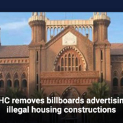 LHC removes billboards advertising illegal housing constructions