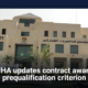 NHA updates contract award prequalification criterion