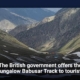 The British government offers the Bungalow Babusar Track to tourists