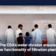 The CDA's water division ensures the functionality of filtration plants