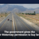 The government gives the Dir Motorway permission to buy land