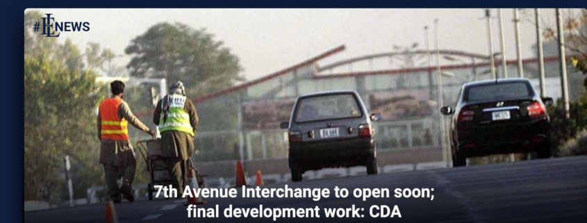 7th Avenue Interchange to open soon; final development work: CDA