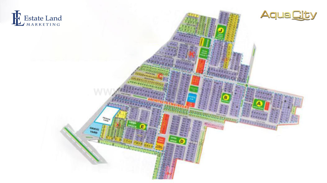 Aqua City Islamabad master plan