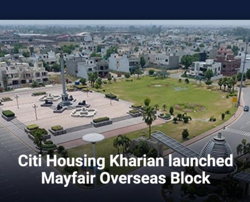 Citi Housing Kharian Launched Mayfair Overseas Block
