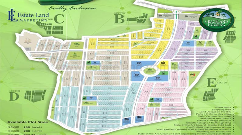 Graceland Housing Islamabad master plan