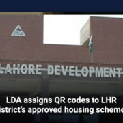 LDA assigns QR codes to LHR District's approved housing schemes