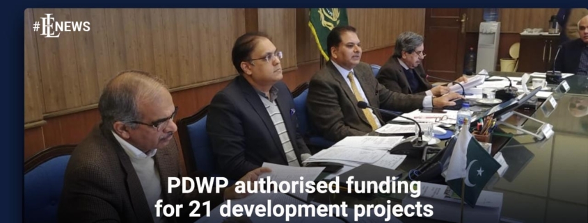 PDWP authorised funding for 21 development projects