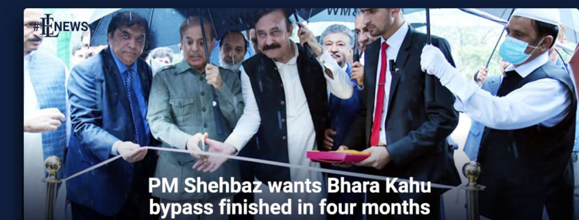 PM Shehbaz wants Bhara Kahu bypass finished in four months