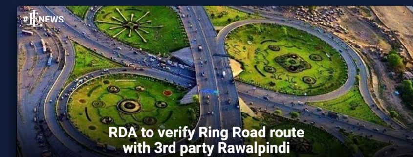 RDA to verify Ring Road route with 3rd party Rawalpindi