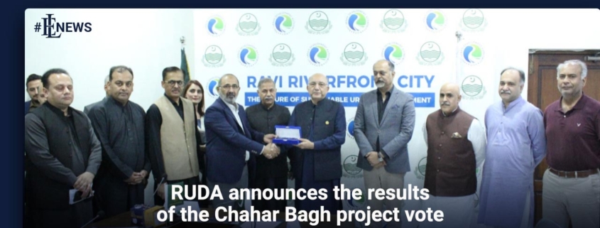 RUDA announces the results of the Chahar Bagh project vote