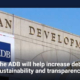 The ADB will help increase debt sustainability and transparency