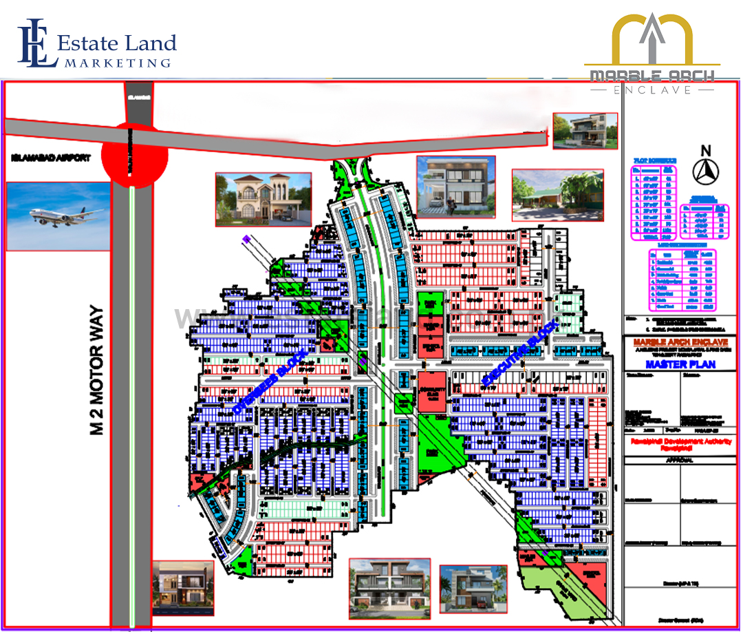 Marble Arch Enclave Islamabad Master Plan