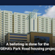 A balloting is done for the FGEHA's Park Road housing project