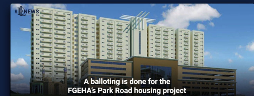 A balloting is done for the FGEHA's Park Road housing project