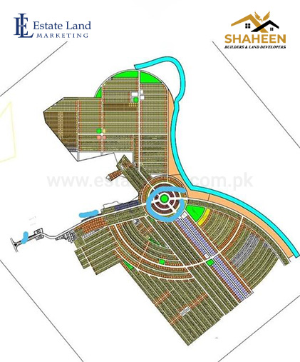 Shaheen Enclave Burhan master plan