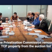 The Privatisation Commission removes TCP property from the auction list