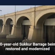 90-year-old Sukkur Barrage being restored and modernized
