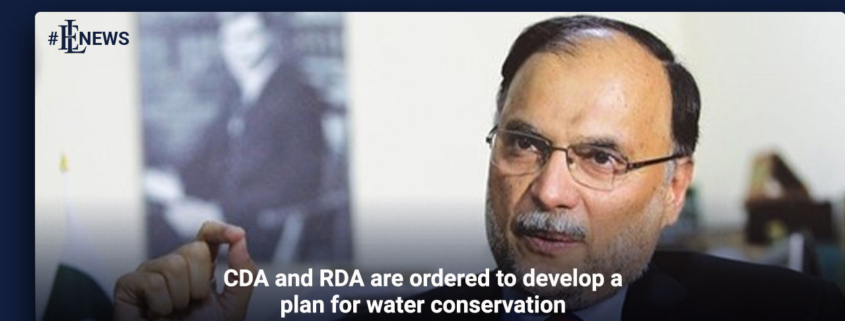 CDA and RDA are ordered to develop a plan for water conservation