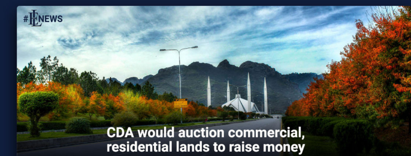 CDA would auction commercial, residential lands to raise money
