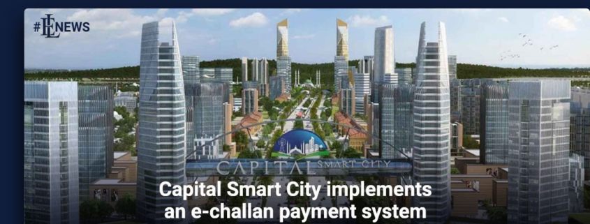 Capital Smart City implements an e-challan payment system