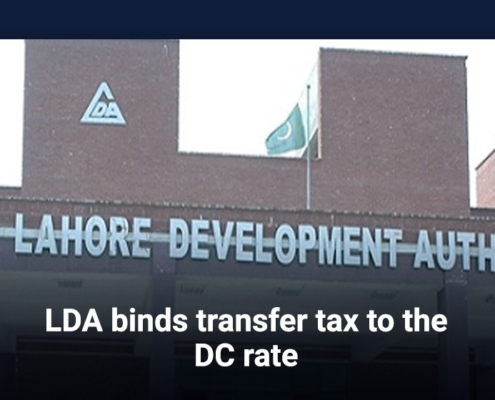 LDA binds transfer tax to the DC rate