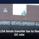 LDA binds transfer tax to the DC rate