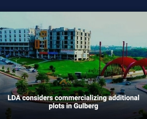 LDA considers commercializing additional plots in Gulberg