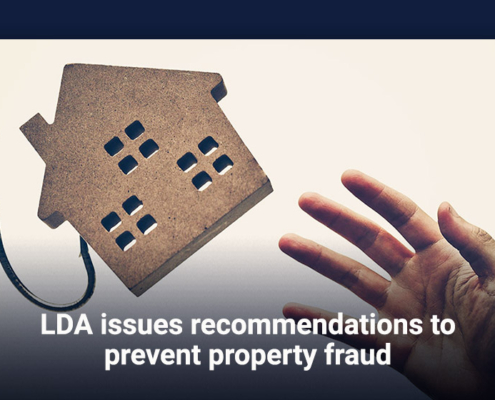 LDA issues recommendations to prevent property fraud