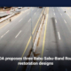 LDA proposes three Babu Sabu-Band Road restoration designs