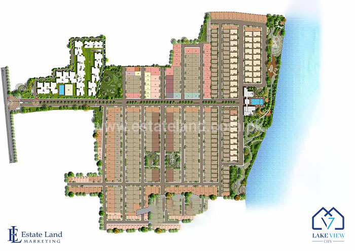 Lake View City master plan