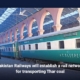 Pakistan Railways will establish a rail network for transporting Thar coal