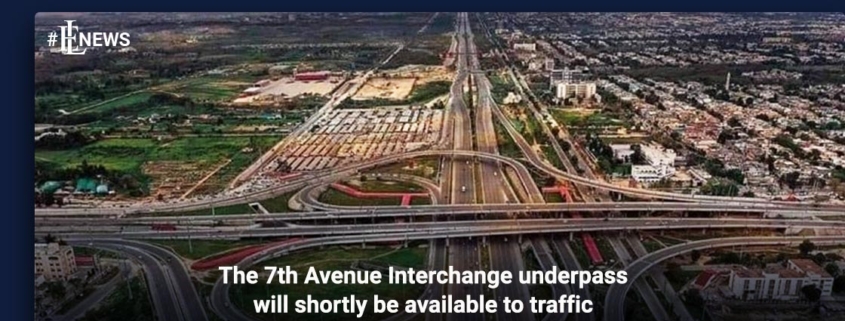 The 7th Avenue Interchange underpass will shortly be available to traffic