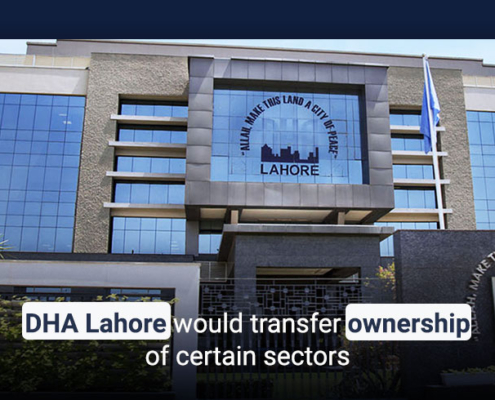 DHA Lahore would transfer ownership of certain sectors
