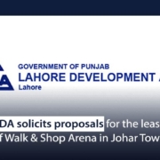 LDA solicits proposals for the lease of Walk & Shop Arena in Johar Town