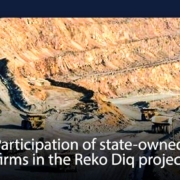 Participation of state-owned firms in the Reko Diq project