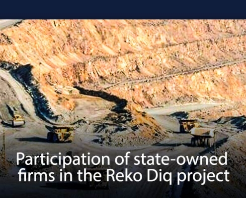 Participation of state-owned firms in the Reko Diq project