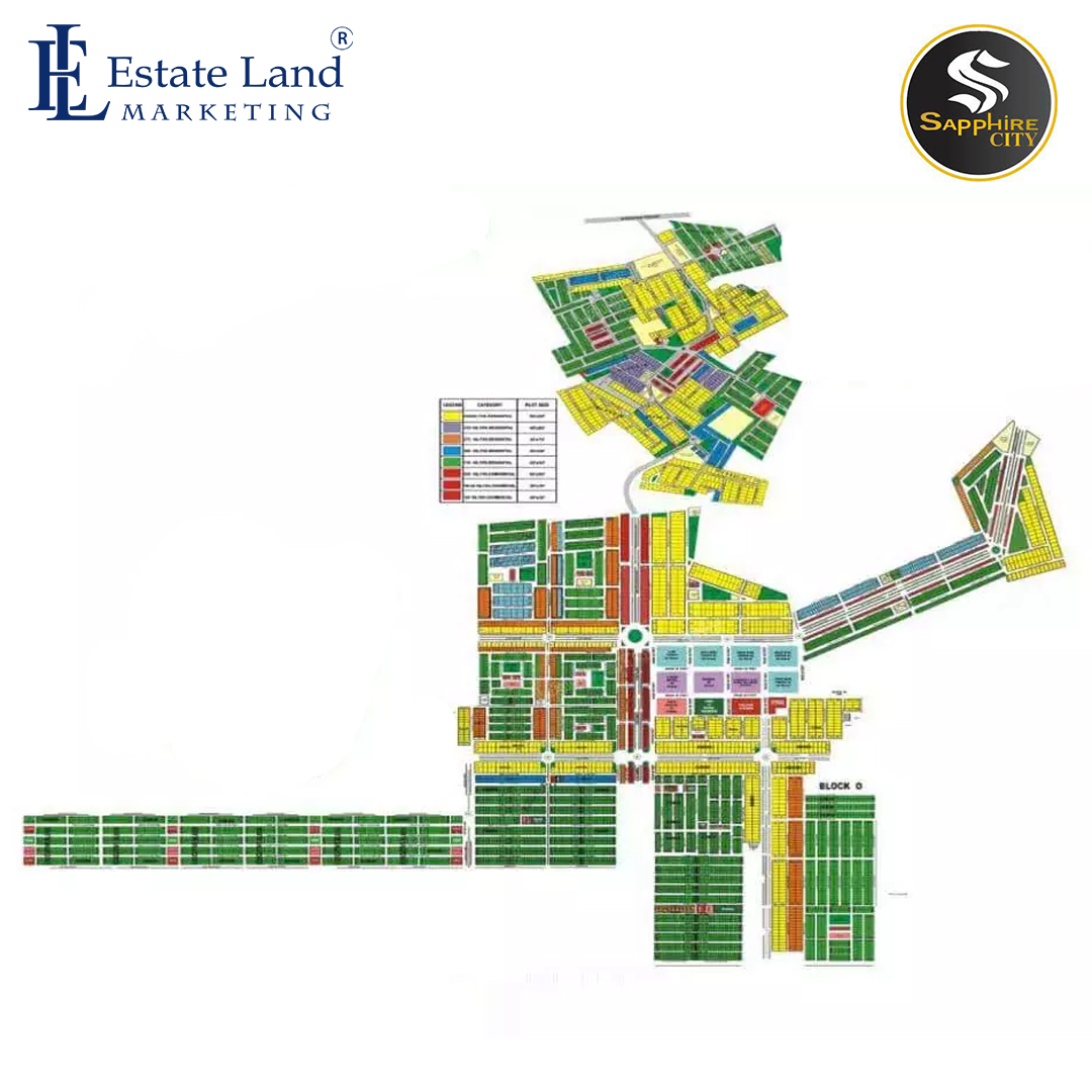 Sapphire City Lahore master plan