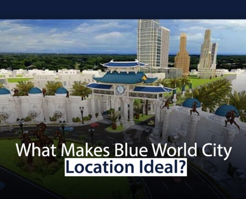 What Makes Blue World City Location Ideal?