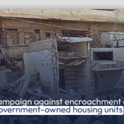 Campaign against encroachment on government-owned housing units