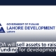 LDA will sell assets to raise funding for development