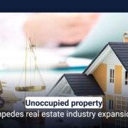 Unoccupied property impedes real estate industry expansion